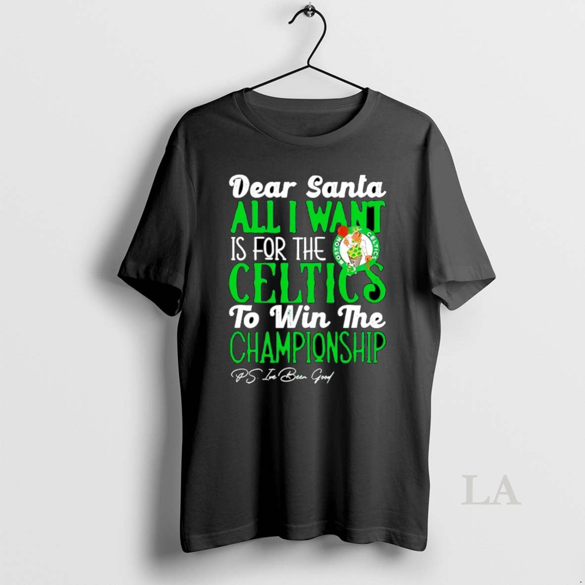 Original Dear Santa All I Want Is For The Boston Celtics Nba To Win The T-Shirts, Hoodie, Sweatshirt | PopFlextees.com