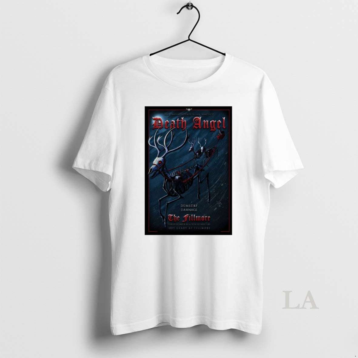 Original Death Angel December 18 2025 San Francisco Ca T-Shirts, Hoodie, Sweatshirt | PopFlextees.com