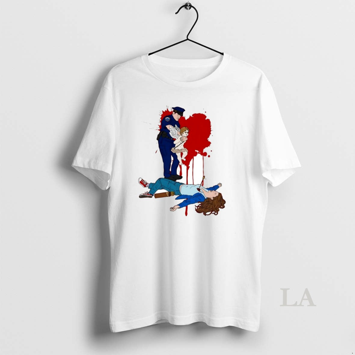 Original Death By Cupid Circle T-Shirts, Hoodie, Sweatshirt | PopFlextees.com