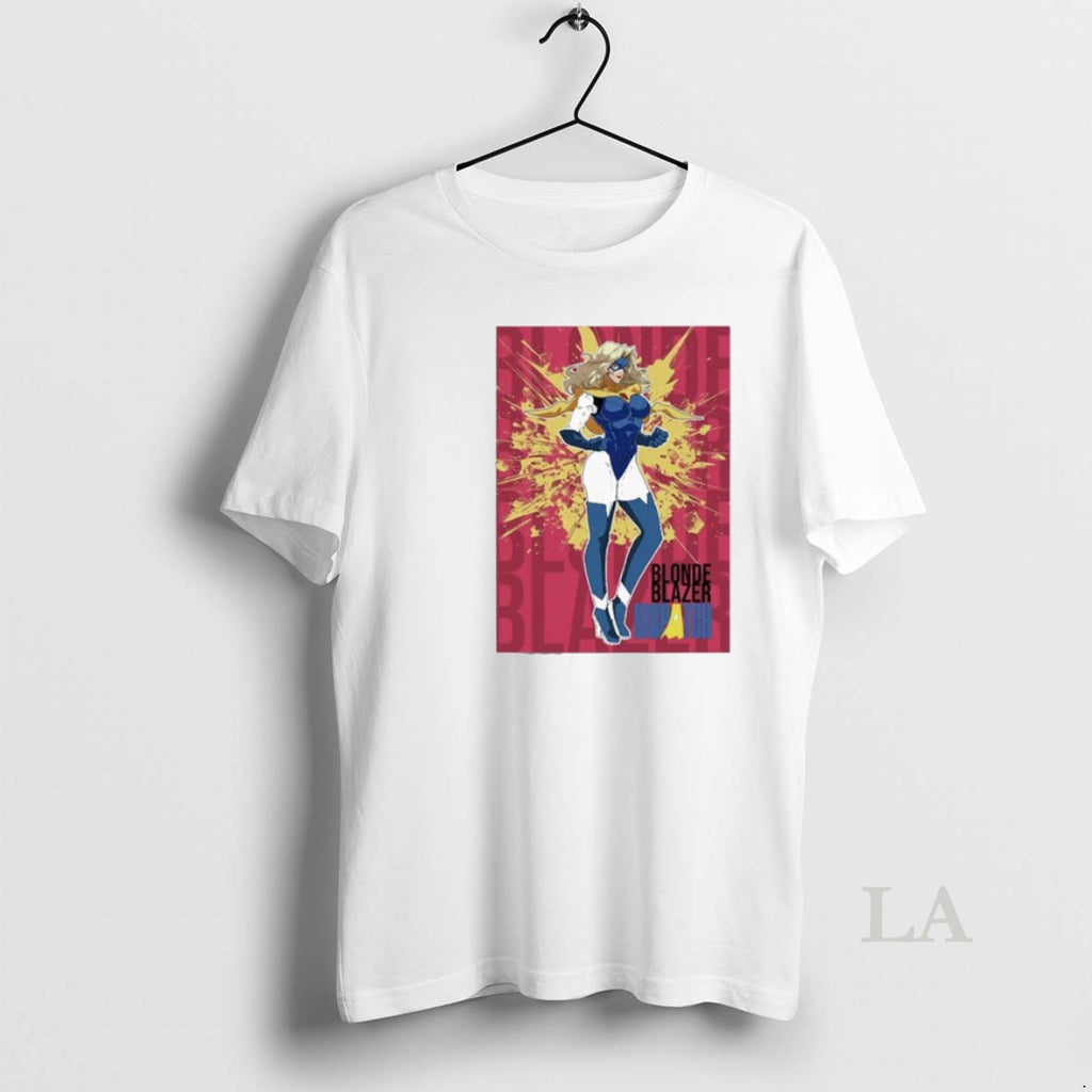 Original Dispatch Blonde Blazer Comic Character T-Shirts, Hoodie, Sweatshirt | PopFlextees.com
