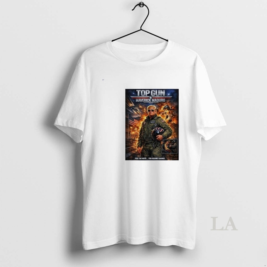 Original Donald Trump X Top Gun Maverick Maduro T-Shirts, Hoodie, Sweatshirt | PopFlextees.com