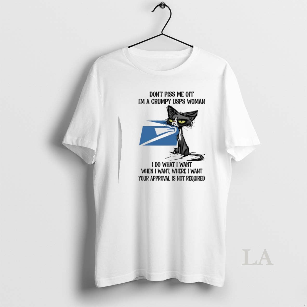 Original Dont Piss Me Off Im A Grumpy Cat Usps Woman T-Shirts, Hoodie, Sweatshirt | PopFlextees.com