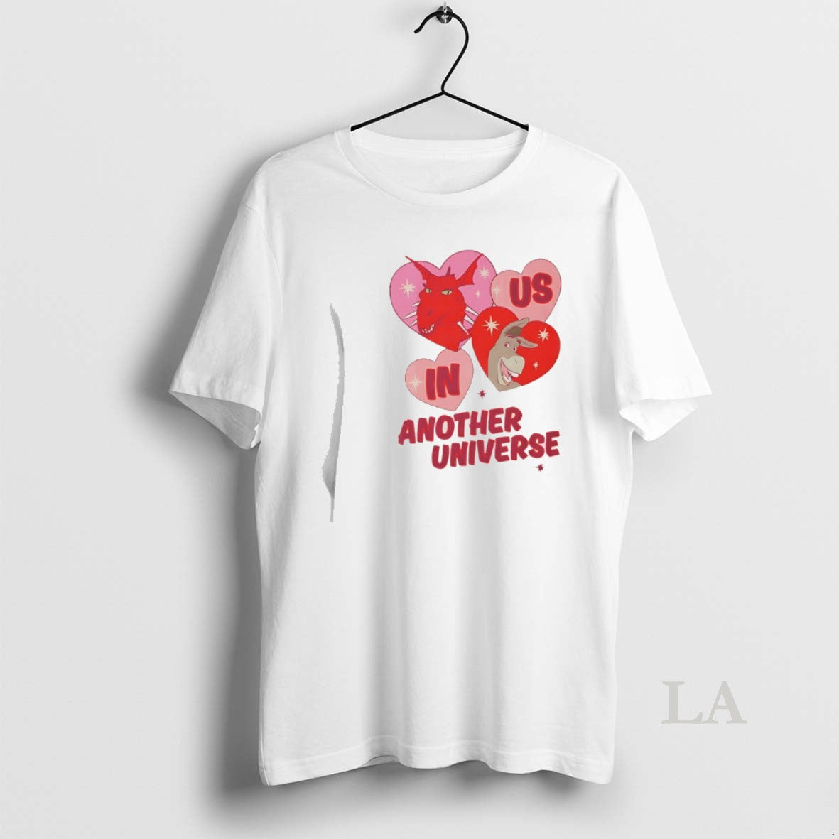 Original Dragon And Donkey Is In Another Universe Heart Valentines T-Shirts, Hoodie, Sweatshirt | PopFlextees.com