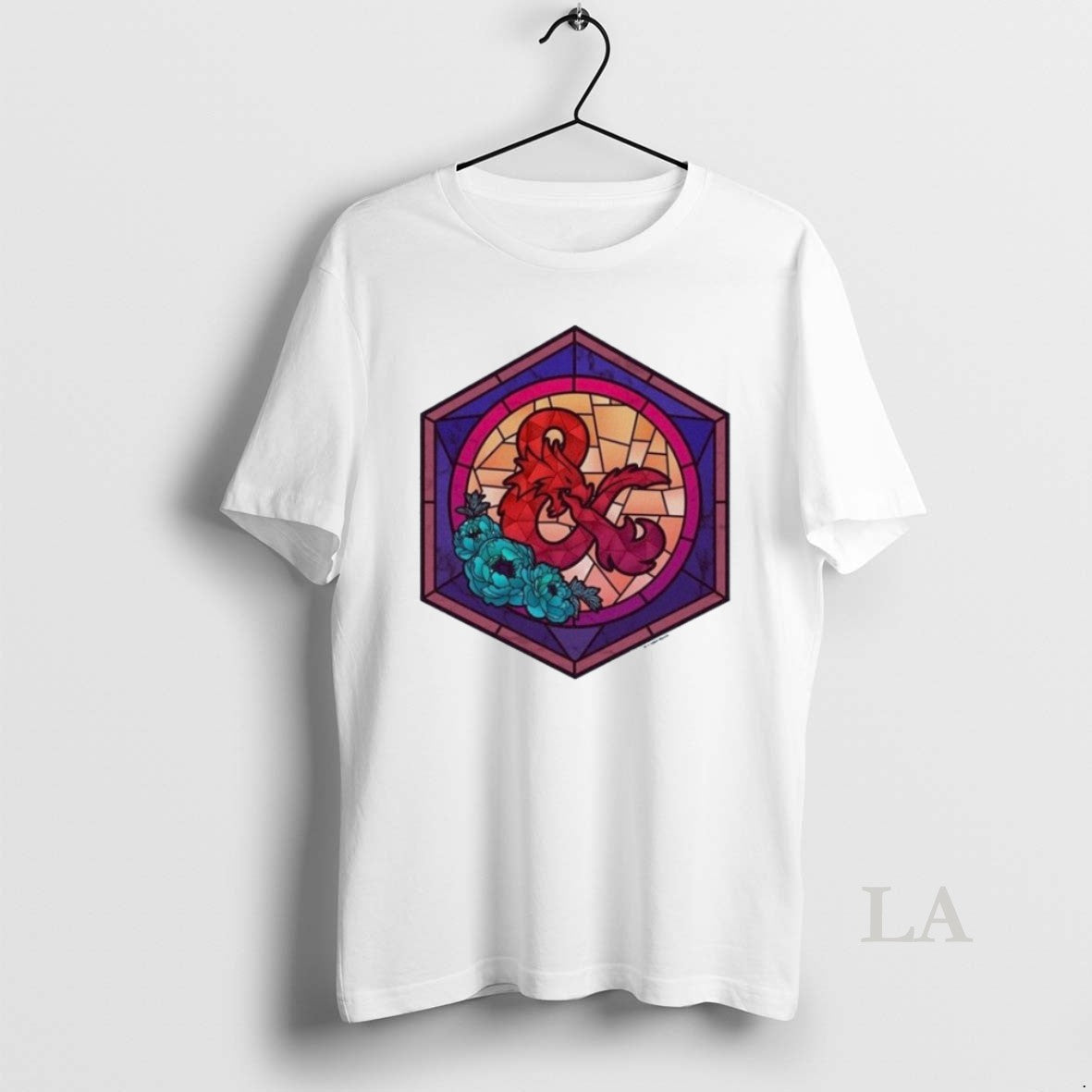 Original Dungeons Dragons Ampersand Stained Glass T-Shirts, Hoodie, Sweatshirt | PopFlextees.com