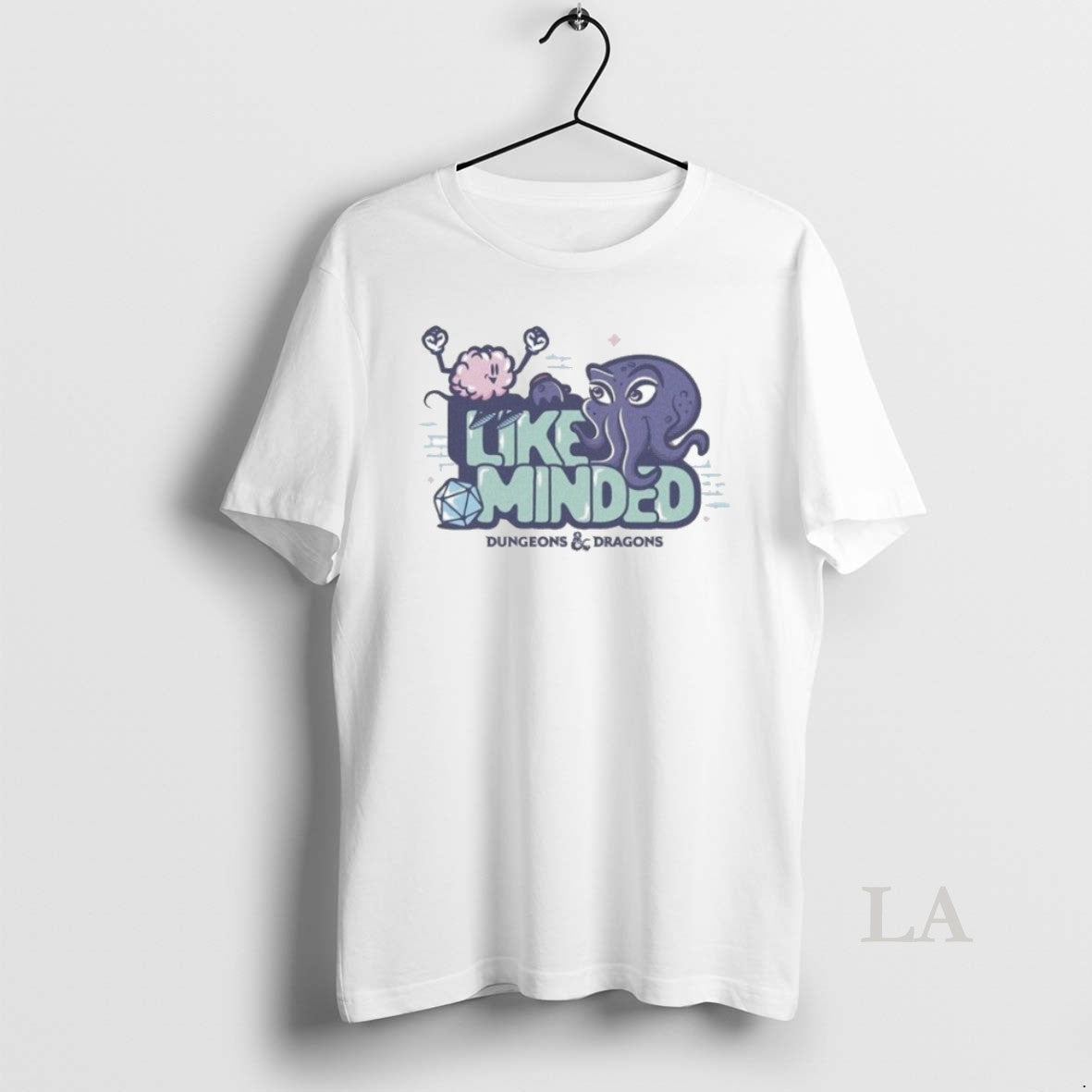 Original Dungeons Dragons Like Minded Mind Flayer Octopus T-Shirts, Hoodie, Sweatshirt | PopFlextees.com