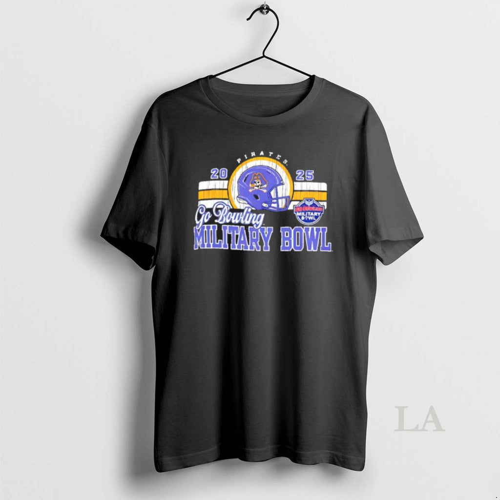 Original East Carolina Ecu Football 2025 Military Bowl Go Bowling T-Shirts, Hoodie, Sweatshirt | PopFlextees.com