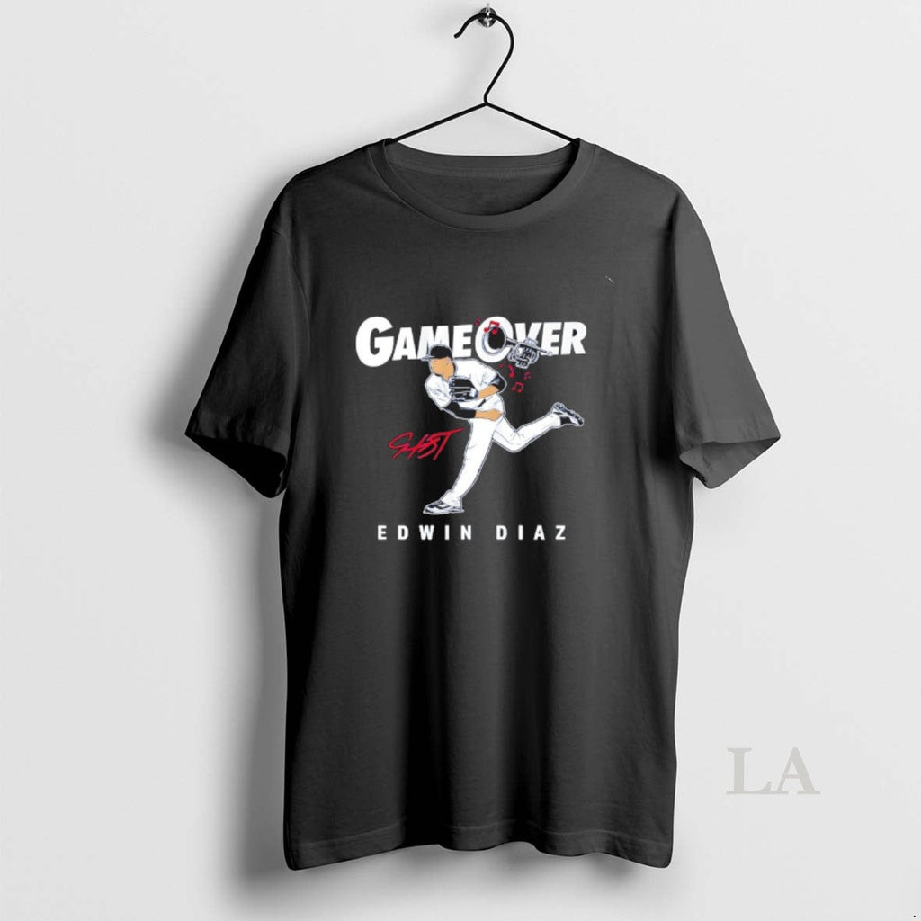 Original Edwin Diaz Game Over Los Angeles Signature T-Shirts, Hoodie, Sweatshirt
