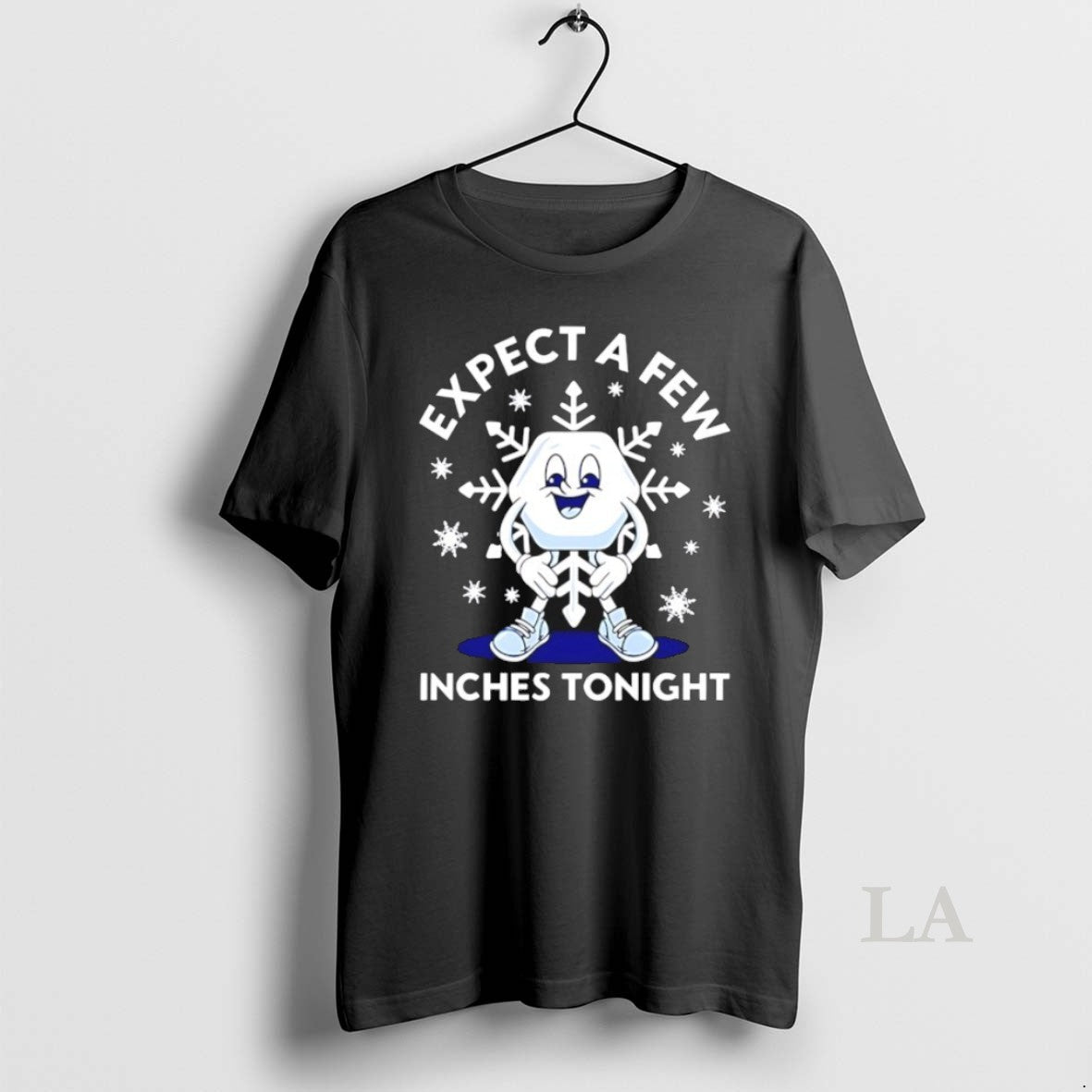 Original Expect A Few Inches Tonight Snowflake T-Shirts, Hoodie, Sweatshirt | PopFlextees.com