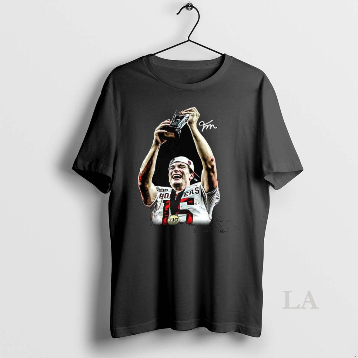 Original Fernando Mendoza Hoosiers Indiana Football Mvp Trophy Signature T-Shirts, Hoodie, Sweatshirt | PopFlextees.com