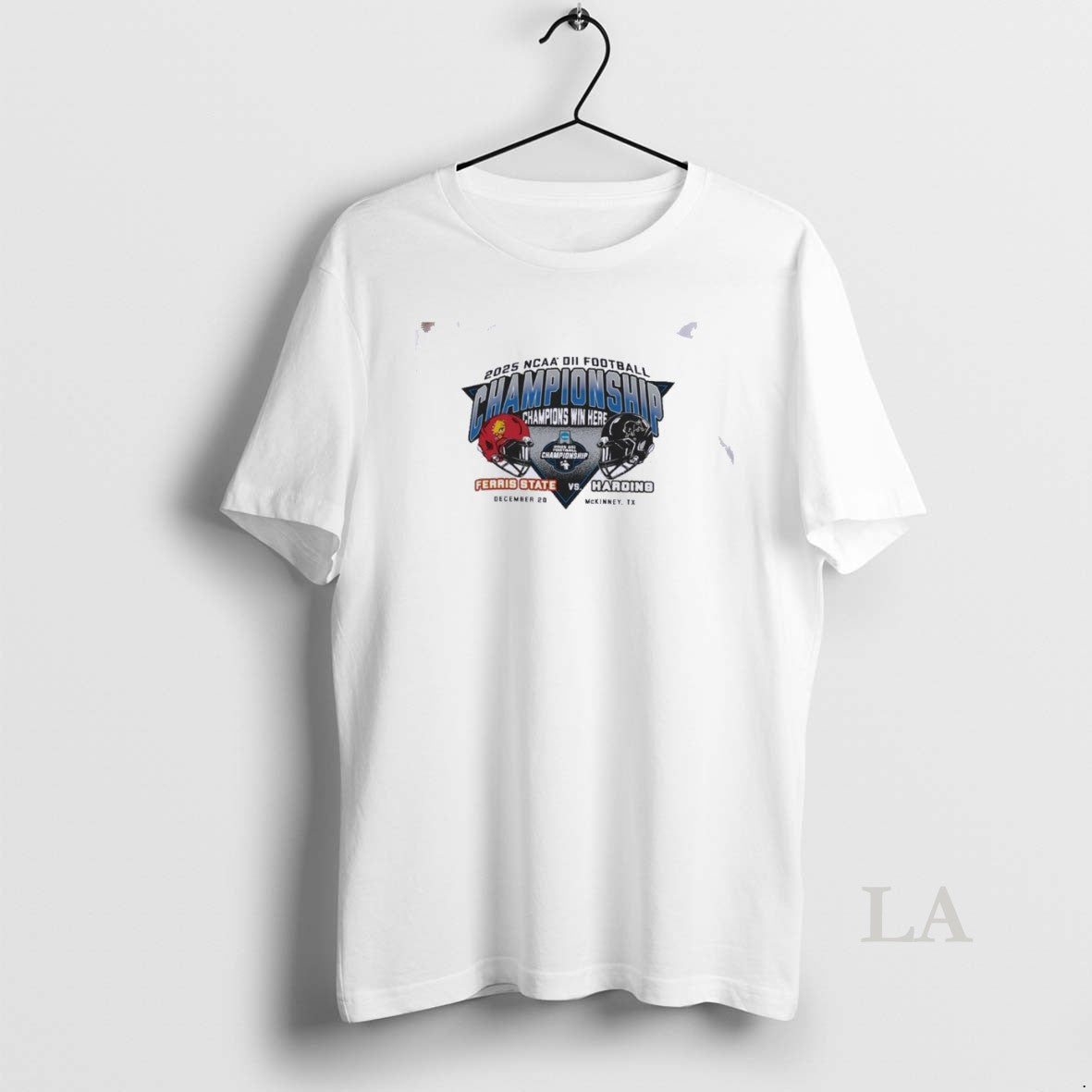 Original Ferris State Vs Harding Football Head To Head Ncaa Dii Championship T-Shirts, Hoodie, Sweatshirt | PopFlextees.com