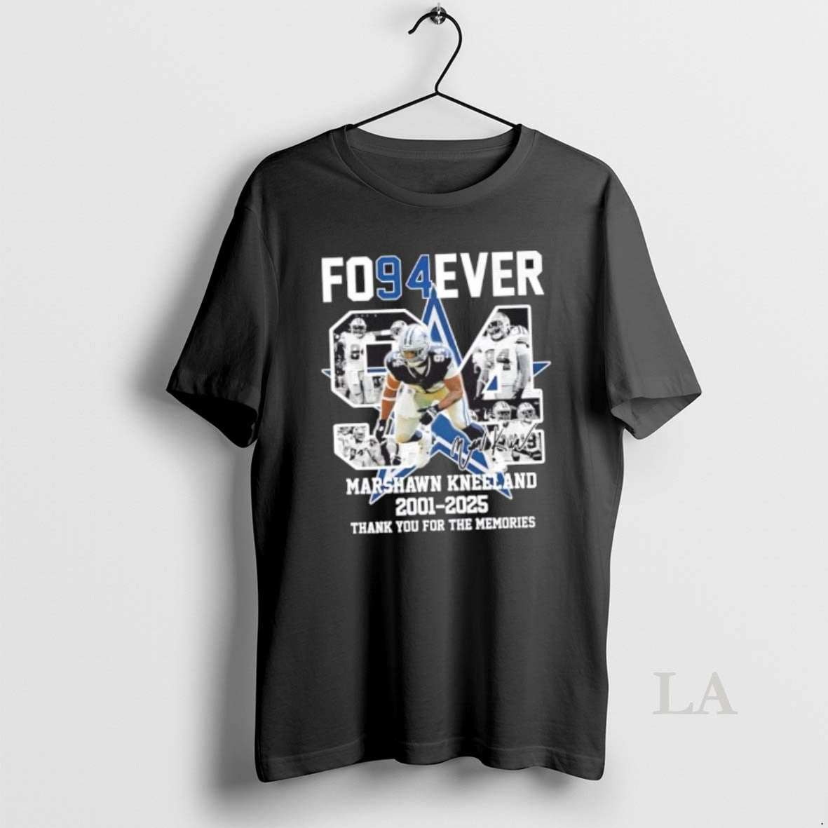 Original Forever 94 Dallas Cowboys Marshawn Kneeland 2001 2025 Thank You For The Memories Signature T-Shirts, Hoodie,...