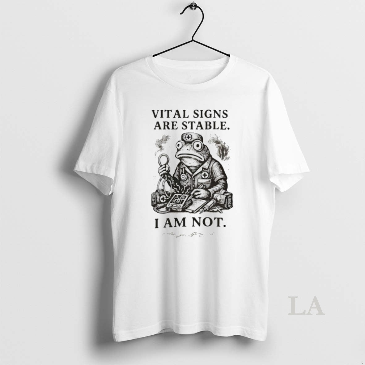 Original Frog Medic Vital Signs Are Stable I Am Not T-Shirts, Hoodie, Sweatshirt | PopFlextees.com