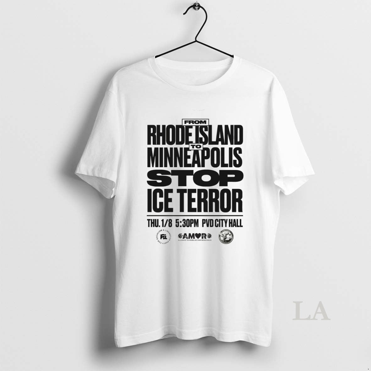 Original From Rhode Island Minneapolis Stop Ice Terror Pvd City Hall T-Shirts, Hoodie, Sweatshirt | PopFlextees.com