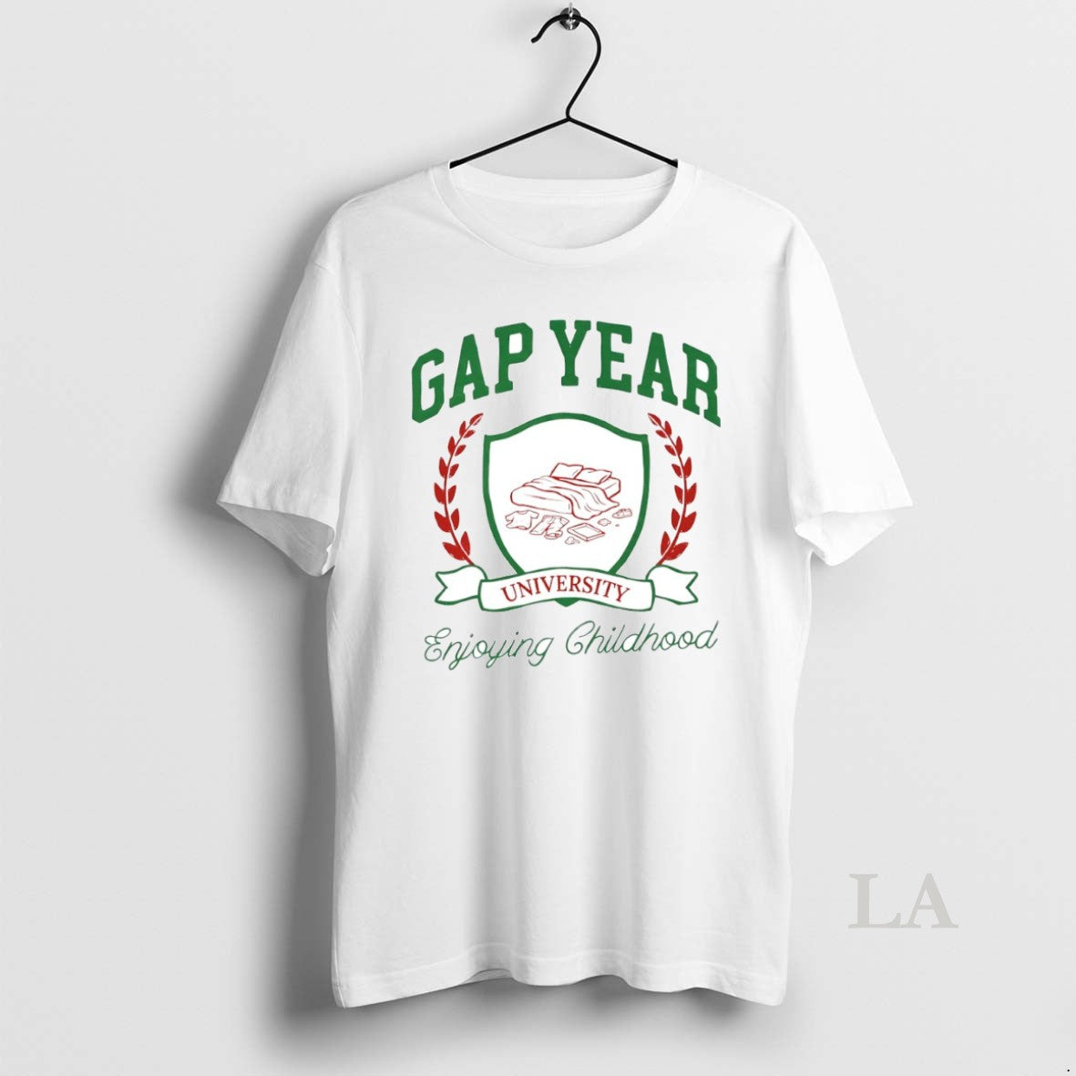 Original Gap Year Enjoying Childhood University Logo Circle T-Shirts, Hoodie, Sweatshirt | PopFlextees.com