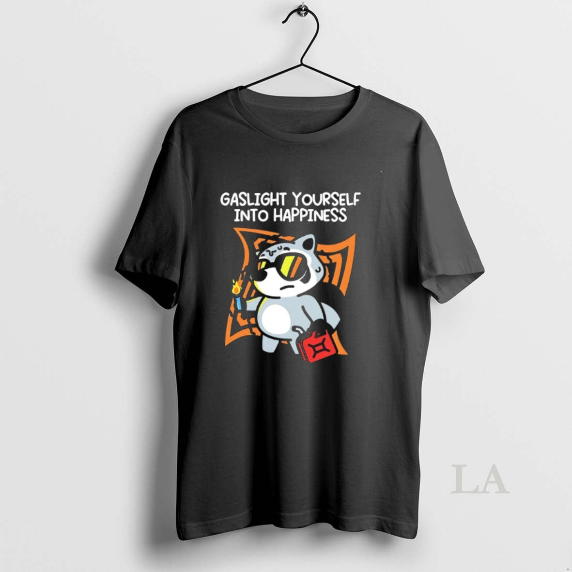 Original Gaslight Yourself Into Happiness T-Shirts, Hoodie, Sweatshirt | PopFlextees.com