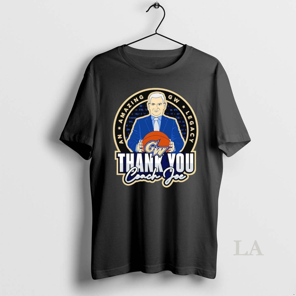 Original George Washington Revolutionaries Thank You Coach Joe T-Shirts, Hoodie, Sweatshirt | PopFlextees.com