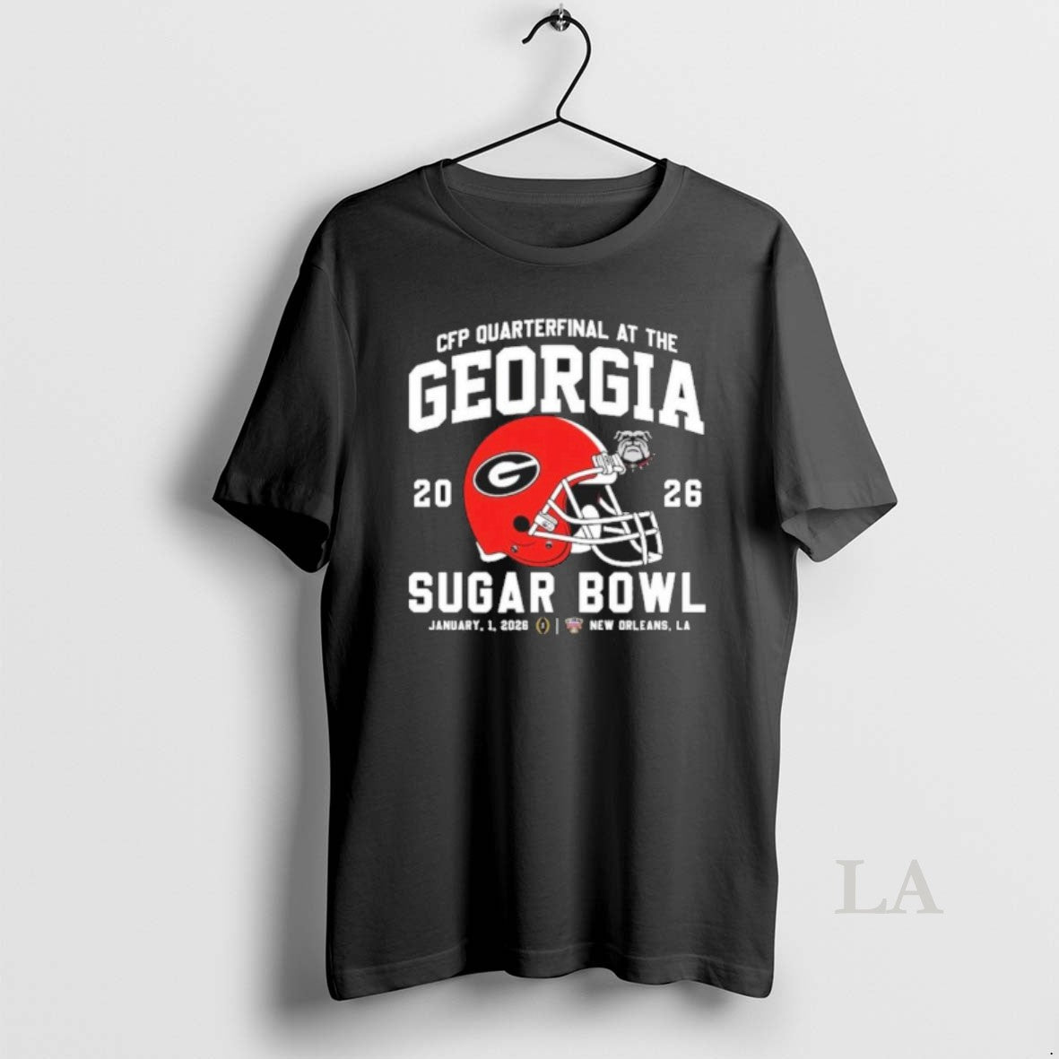 Original Georgia Bulldogs Cfp Sugar Bowl 2026 Helmet T-Shirts, Hoodie, Sweatshirt | PopFlextees.com