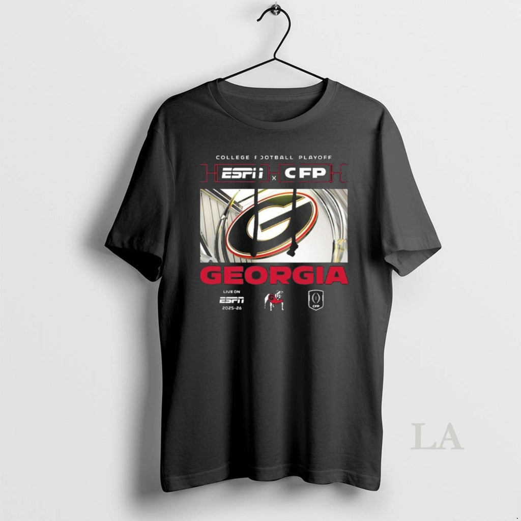Original Georgia Bulldogs Espn X Cfp Window T-Shirts, Hoodie, Sweatshirt | PopFlextees.com