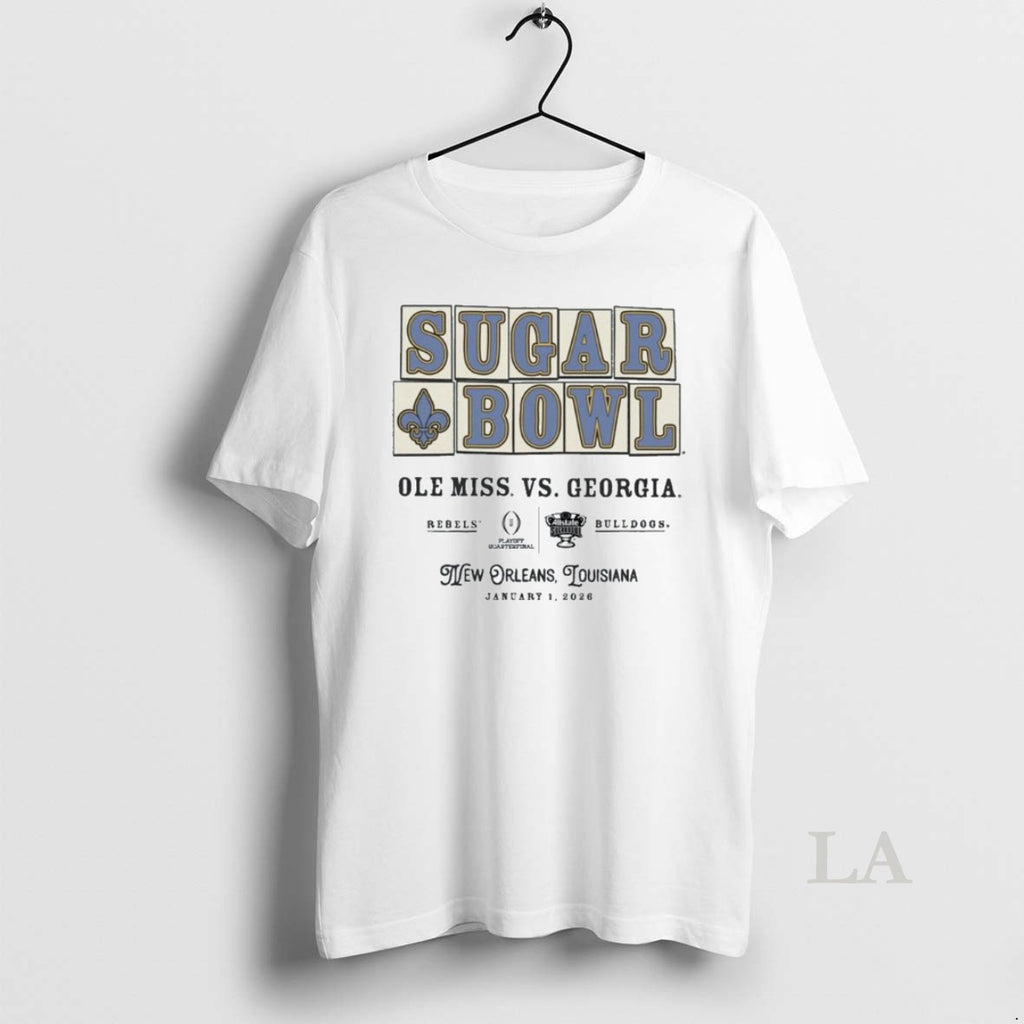 Original Georgia Bulldogs Vs Ole Miss 2026 Allstate Sugar Bowl Street Tiles T-Shirts, Hoodie, Sweatshirt | PopFlextees.com