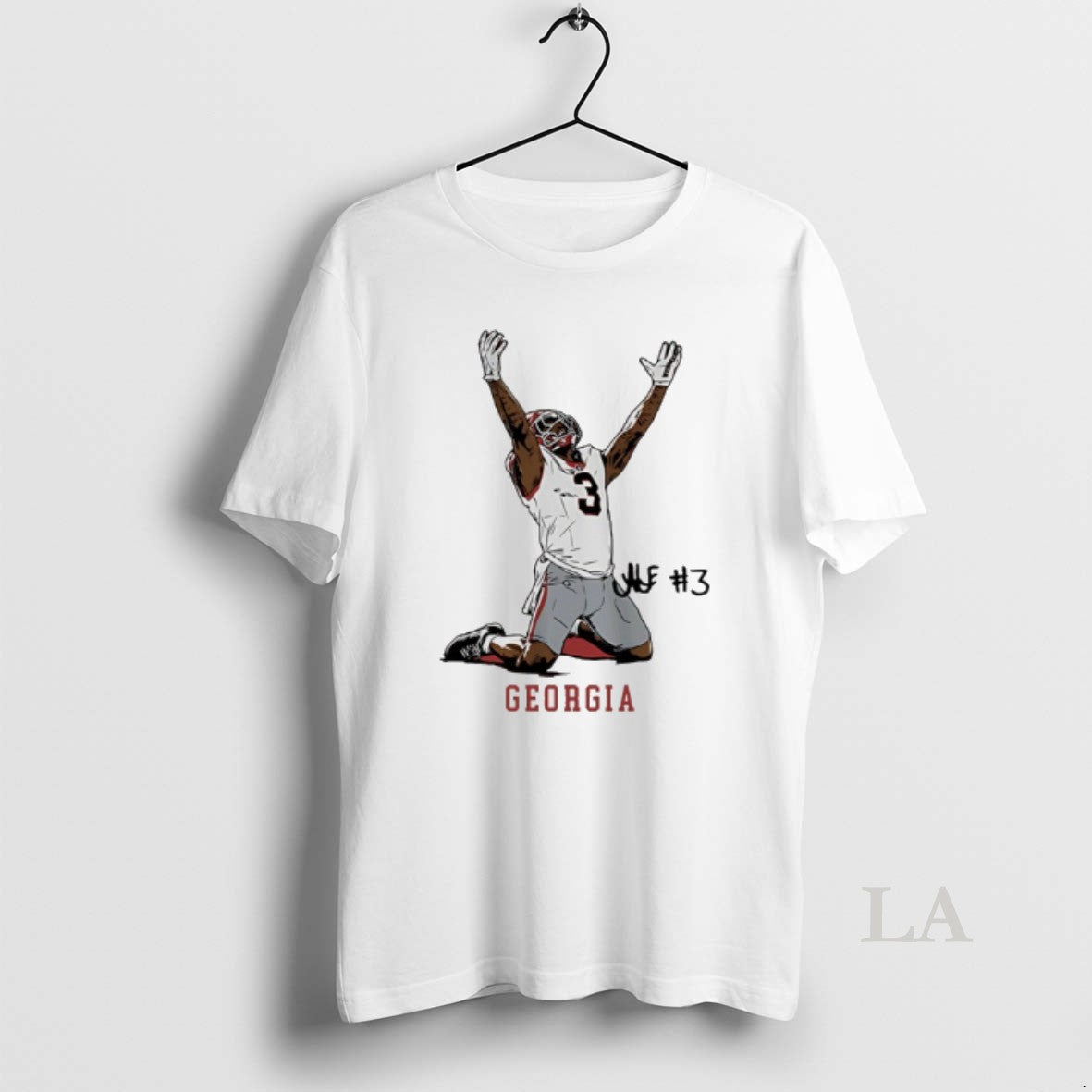 Original Georgia Football Nate Frazier End Zone Celebration Signature T-Shirts, Hoodie, Sweatshirt