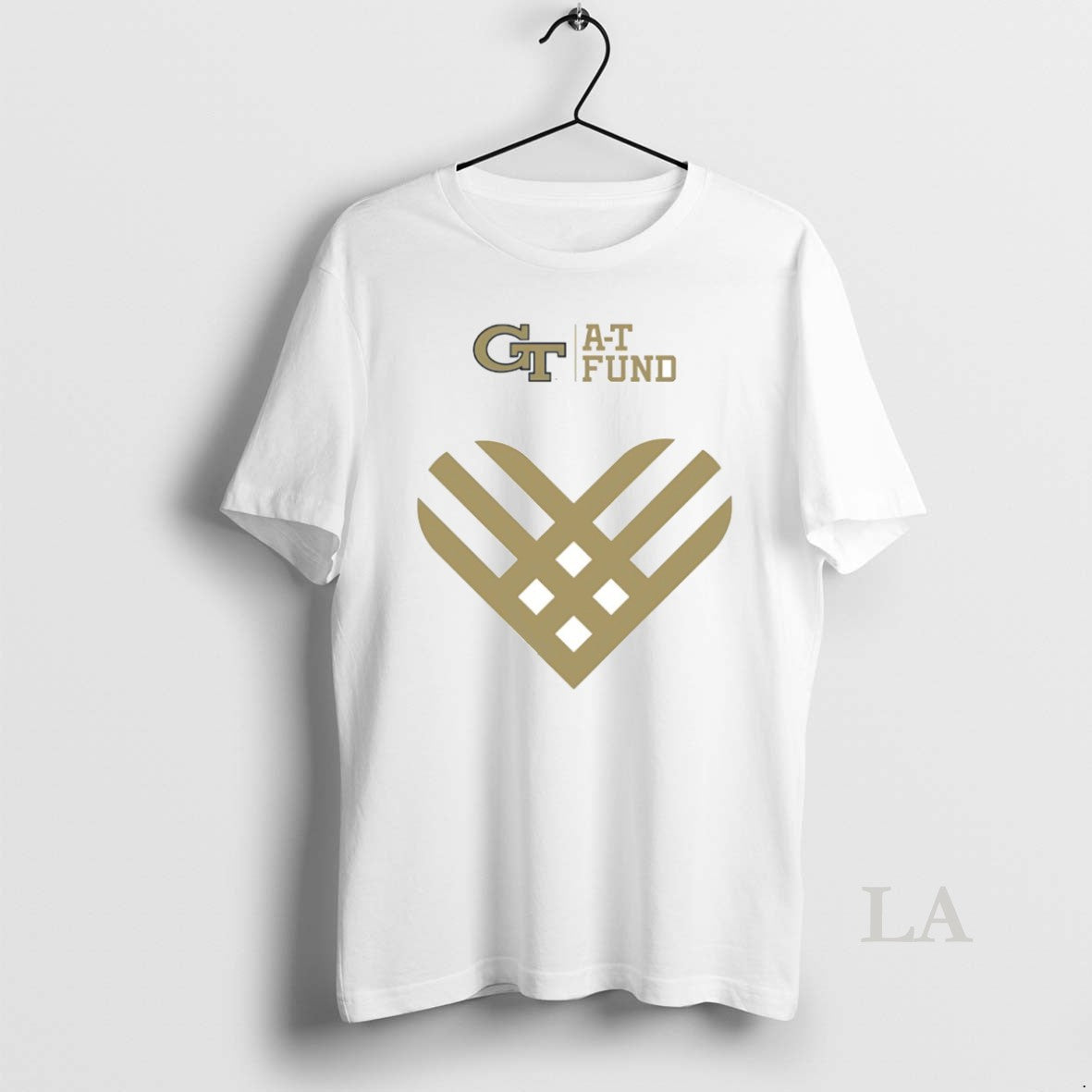 Original Georgia Tech Yellow Jackets X Athletic Scholarship Fund Heart Circle T-Shirts, Hoodie, Sweatshirt | PopFlextees.com