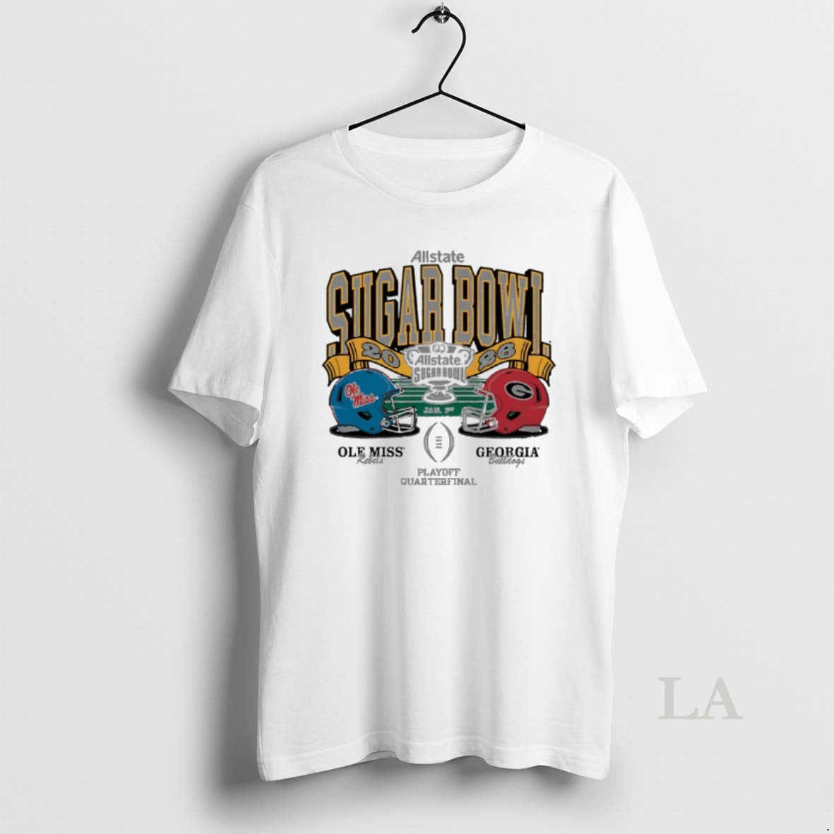 Original Georgia Vs Ole Miss 2026 Sugar Bowl Head To Head T-Shirts, Hoodie, Sweatshirt | PopFlextees.com