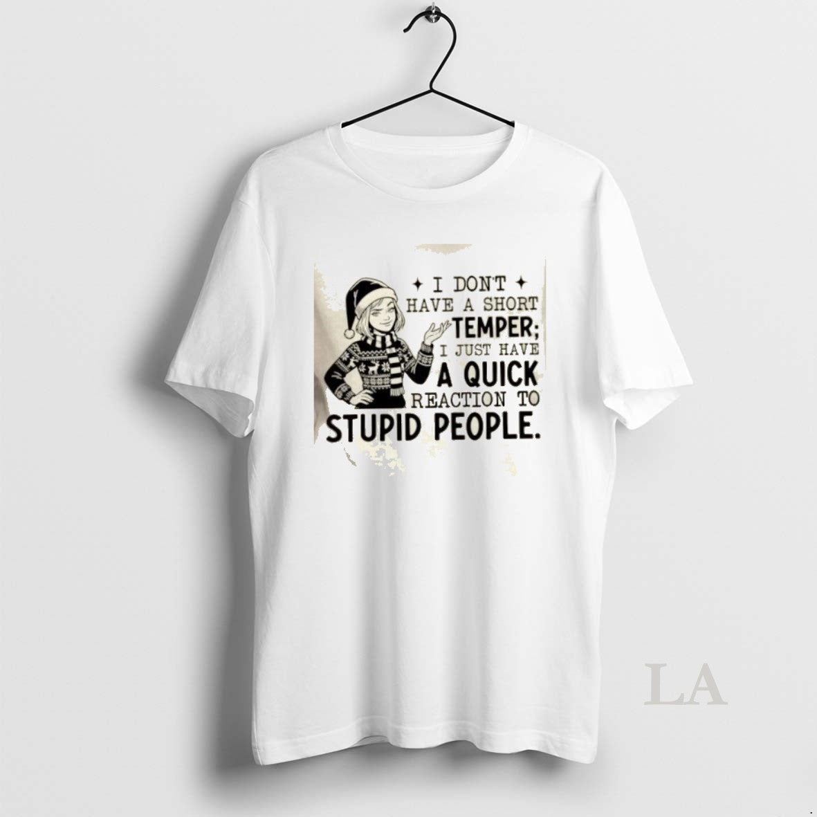 Original Girl I Dont Have A Short Temper I Just Have A Quick Reaction To T-Shirts, Hoodie, Sweatshirt | PopFlextees.com