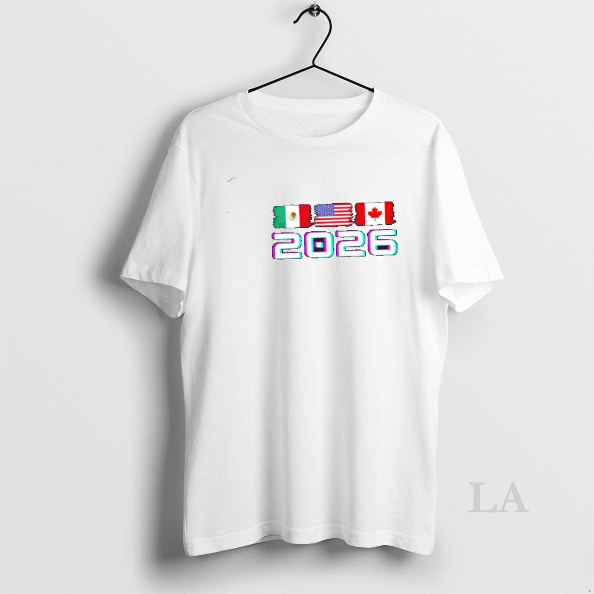 Original Glitched Soccer United 2026 Cup North America Emblem T-Shirts, Hoodie, Sweatshirt | PopFlextees.com