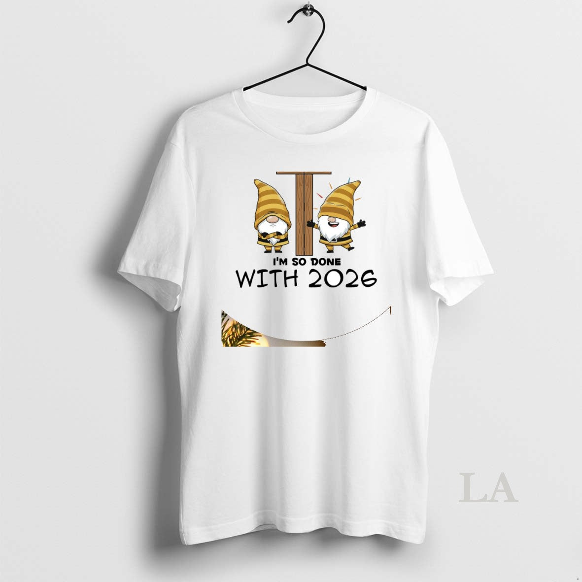 Original Gnome Cant Wait For 2027 Im So Done With 2026 Circle T-Shirts, Hoodie, Sweatshirt | PopFlextees.com