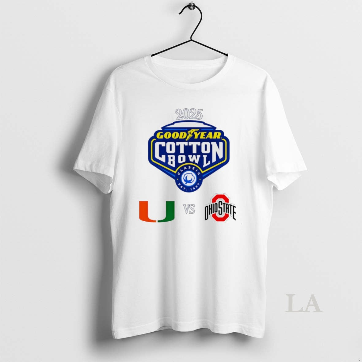 Original Goodyear Cotton Bowl Cfp Quarterfinals 2026 Miami Vs Ohio State T-Shirts, Hoodie, Sweatshirt | PopFlextees.com