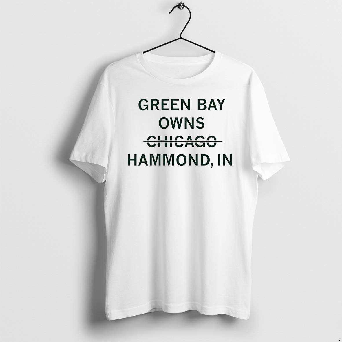 Original Green Bay Owns Chicago Hammond In Chicago Bears Football Nfl 2026 Tshirts