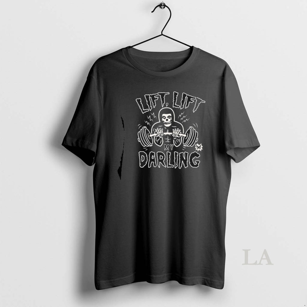 Original Grim Reaper Gym Lift Lift My Darling T-Shirts, Hoodie, Sweatshirt | PopFlextees.com