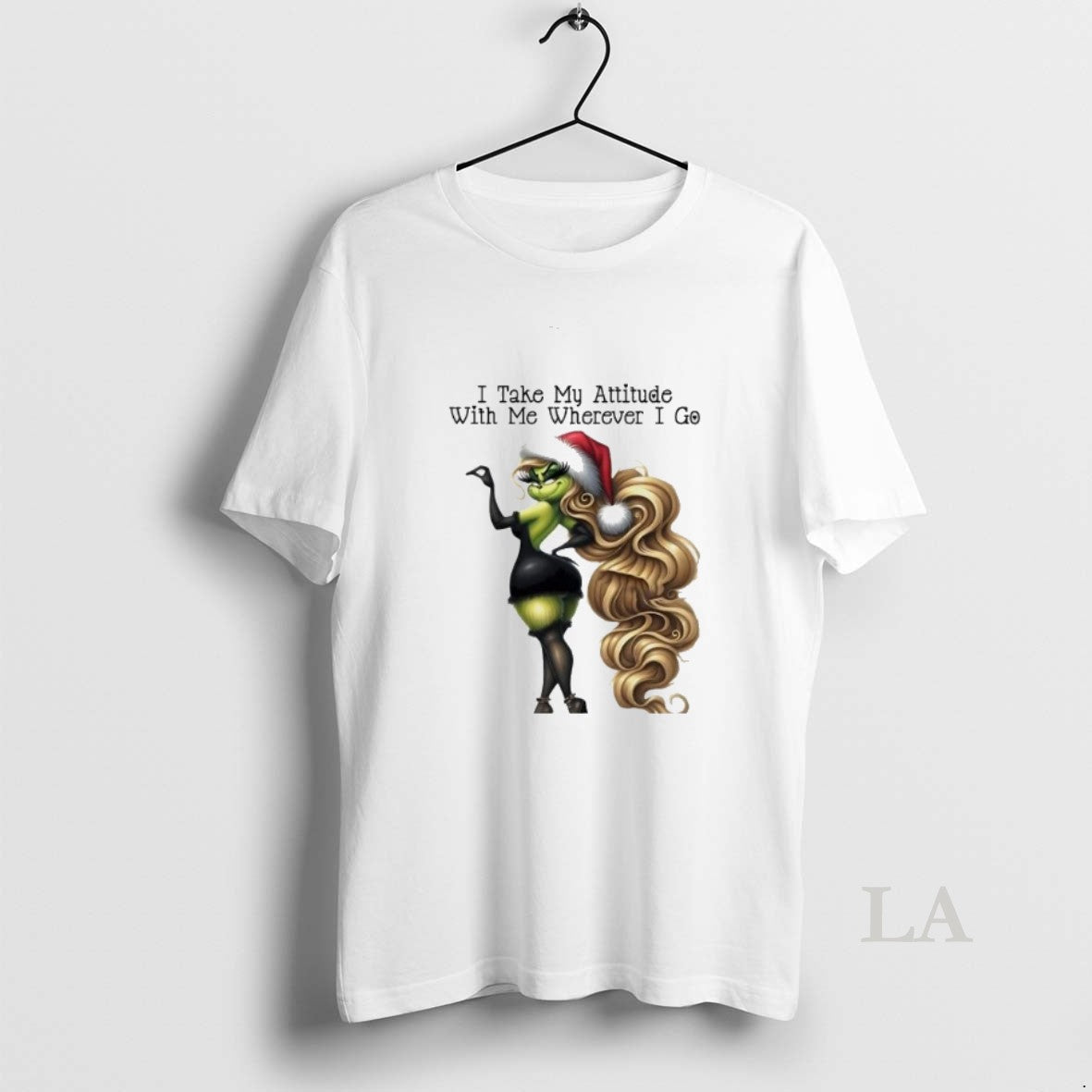 Original Grinch I Take My Attitude With Me Wherever I Go Christmas T-Shirts, Hoodie, Sweatshirt | PopFlextees.com