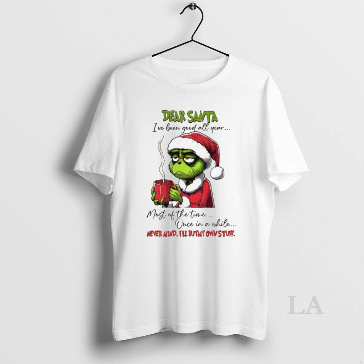 Original Grinch Santa Ive Been Good All Year Most Of The Time Once In T-Shirts, Hoodie, Sweatshirt | PopFlextees.com