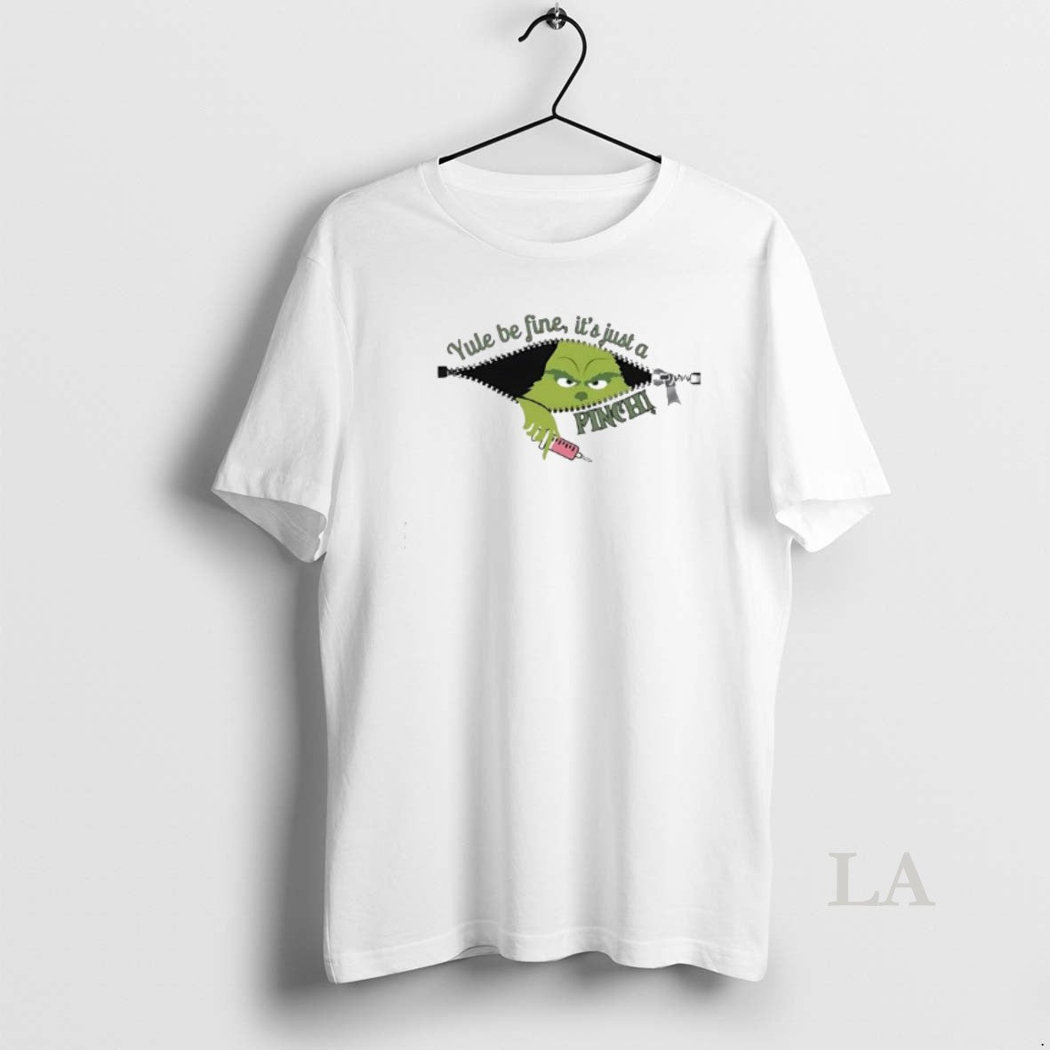 Original Grinch Yule Be Fine Its Just A Pinch Nurse T-Shirts, Hoodie, Sweatshirt | PopFlextees.com