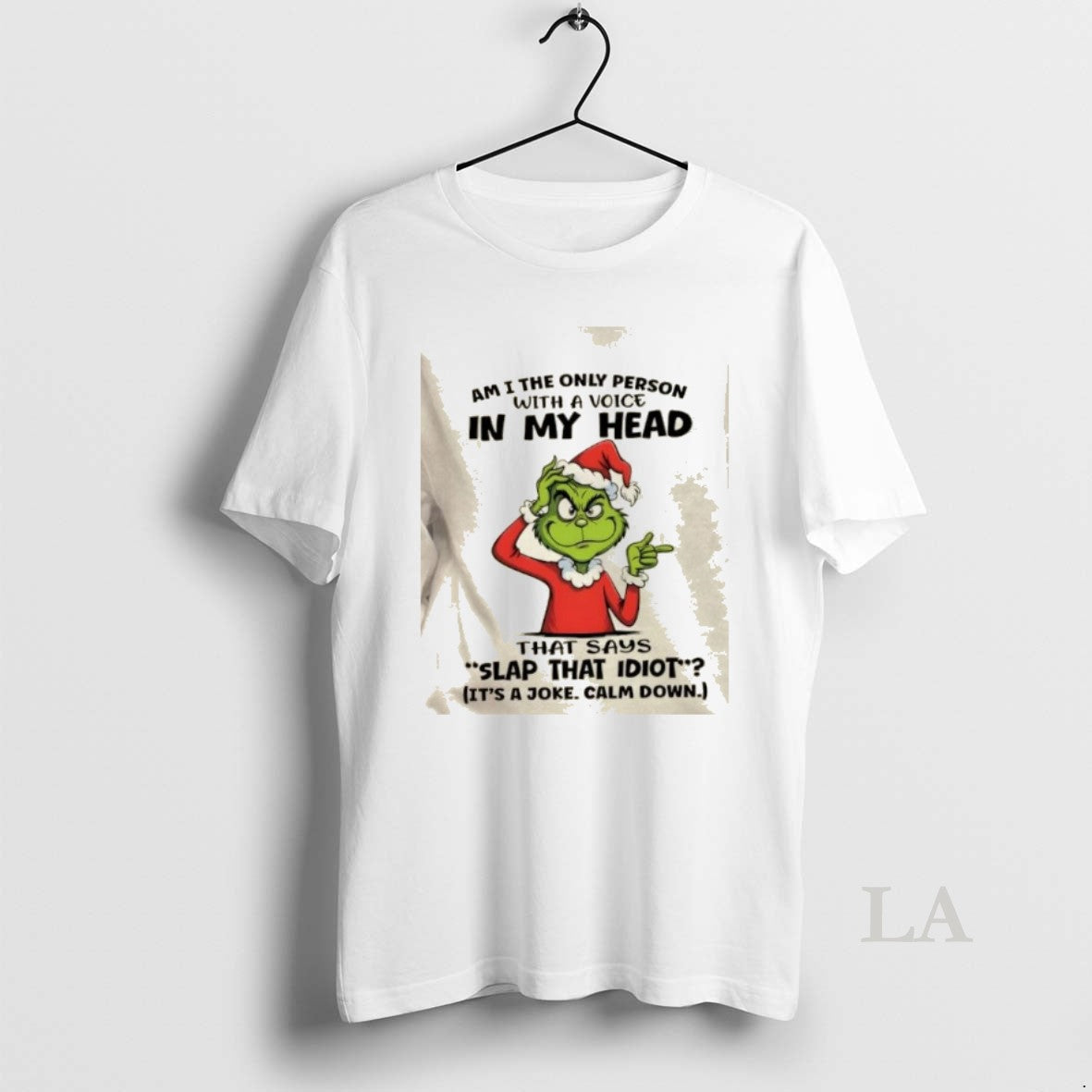 Original Grinch Am I The Only Person With A Voice In My Head That Says T-Shirts, Hoodie, Sweatshirt | PopFlextees.com