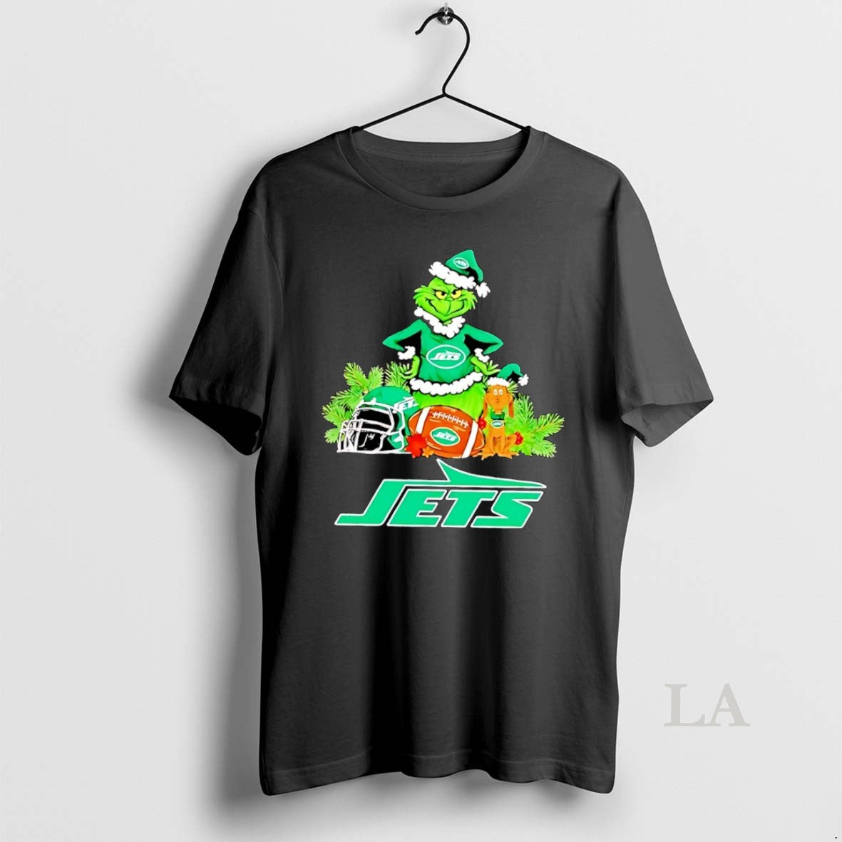 Original Grinch And Max Dog New York Jets Football Merry Christmas T-Shirts, Hoodie, Sweatshirt | PopFlextees.com