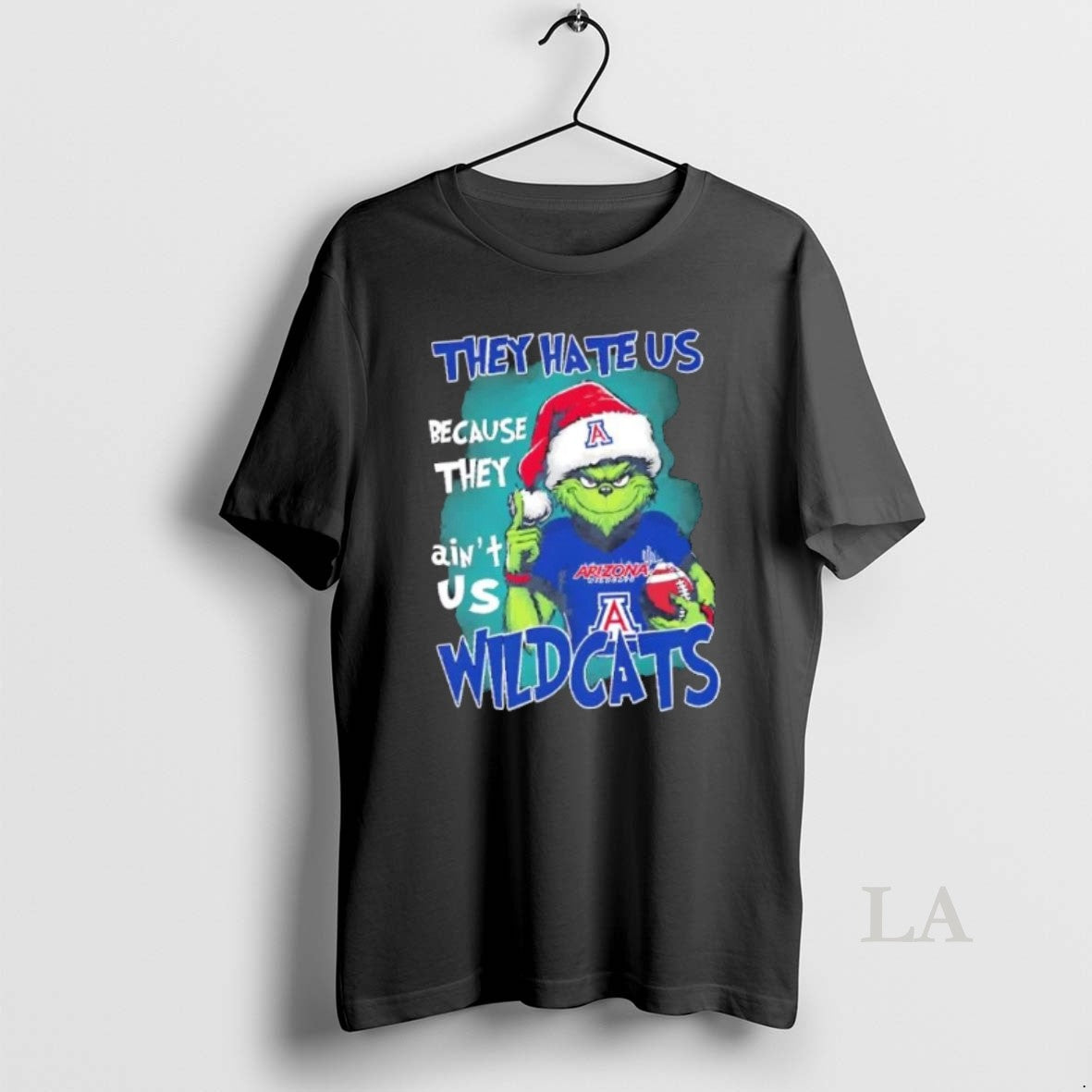 Original Grinch They Hate Us Because They Aint Us Arizona Wildcats Christmas T-Shirts, Hoodie, Sweatshirt | PopFlextees.com