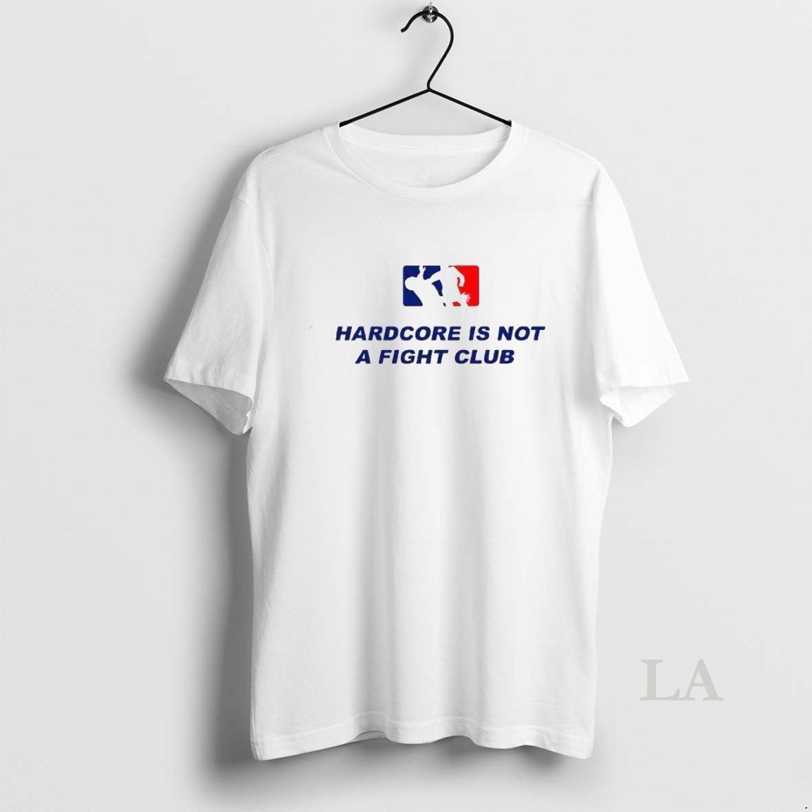 Original Hardcore Is Not A Fight Club Mlb Logo Parody T-Shirts, Hoodie, Sweatshirt | PopFlextees.com