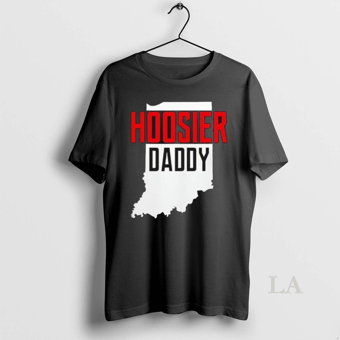 Original Hoosier Daddy Indiana State Map T-Shirts, Hoodie, Sweatshirt | PopFlextees.com