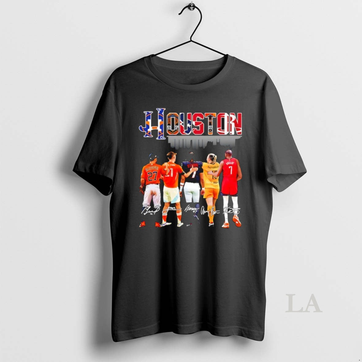 Original Houston Sports Team Skyline Players Signature T-Shirts, Hoodie, Sweatshirt | PopFlextees.com