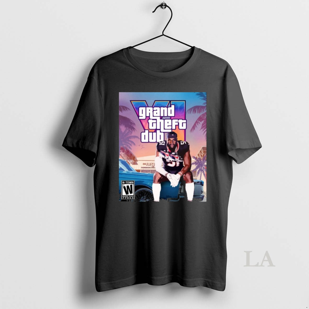 Original Houston Texans H Town Will Anderson Grand Theft Dub Vi T-Shirts, Hoodie, Sweatshirt | PopFlextees.com