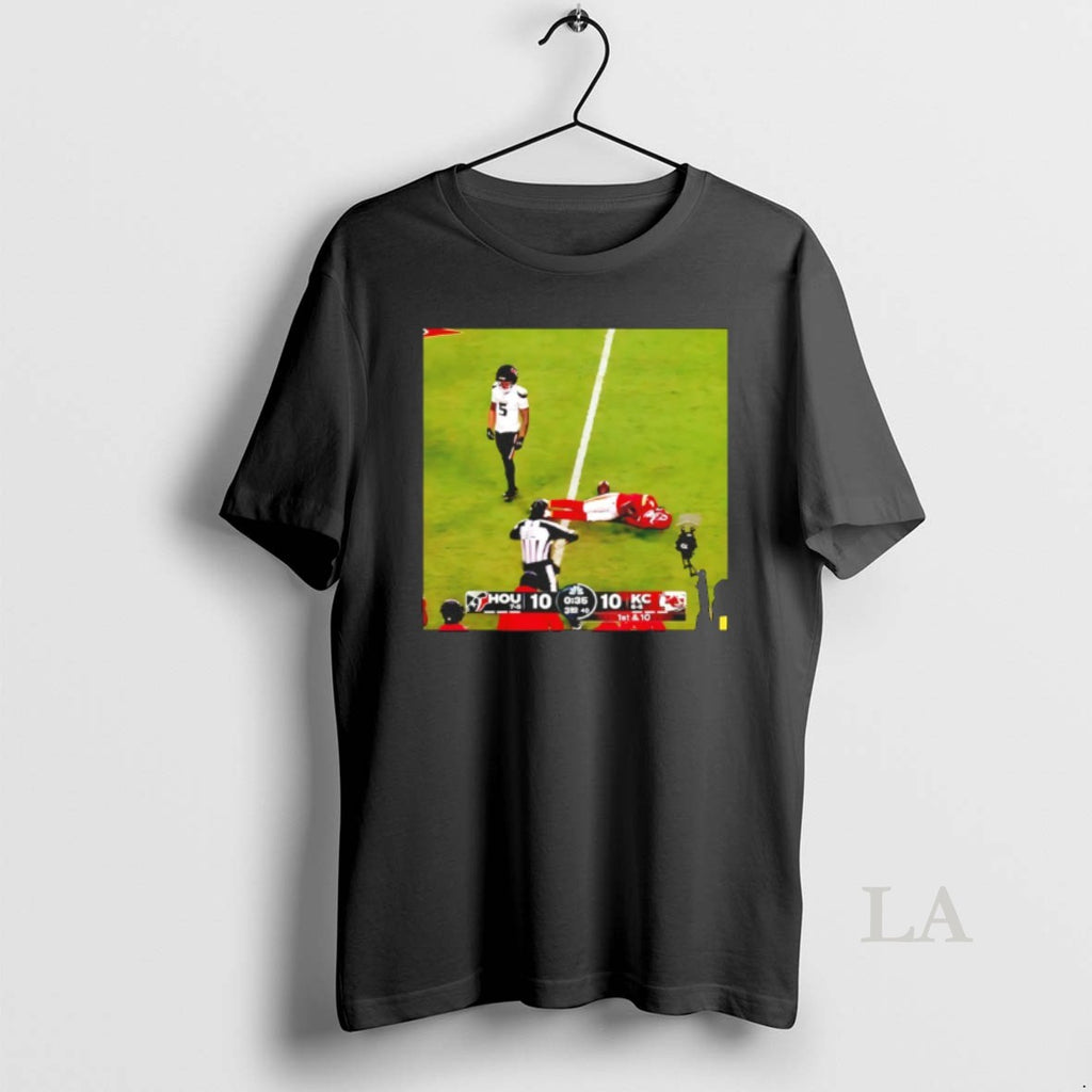 Original Houston Texans Vs Kansas City Chiefs Viral Photo T-Shirts, Hoodie, Sweatshirt | PopFlextees.com
