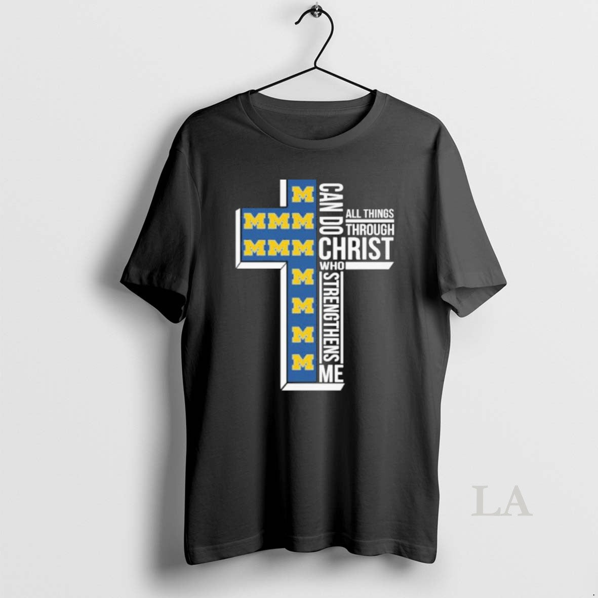 Original I Can Do All Things Faith And Sports Michigan Wolverines College Basketball T-Shirts, Hoodie, Sweatshirt