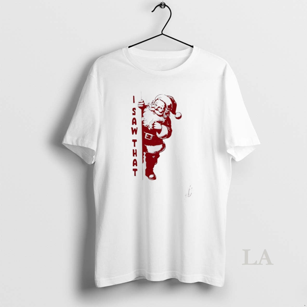 Original I Saw That Santa Claus Merry Christmas T-Shirts, Hoodie, Sweatshirt | PopFlextees.com
