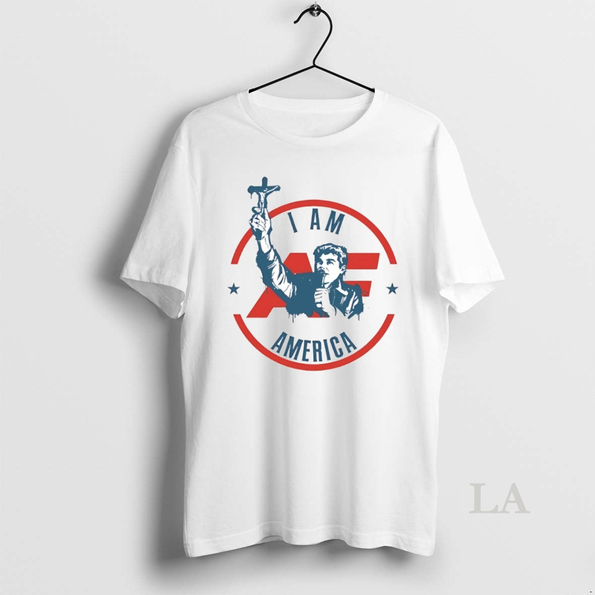 Original I Am America First Crucifix Circle T-Shirts, Hoodie, Sweatshirt | PopFlextees.com