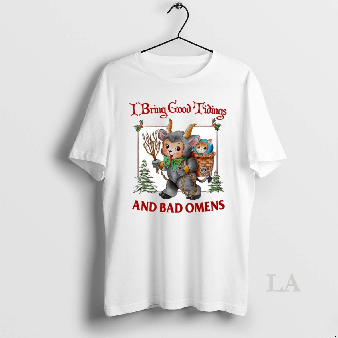 Original I Bring Good Tidings And Bad Omens Circle T-Shirts, Hoodie, Sweatshirt | PopFlextees.com