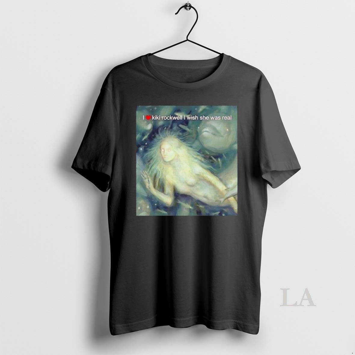 Original I Love Kiki Rockwell I Wish She Was Real Art T-Shirts, Hoodie, Sweatshirt | PopFlextees.com