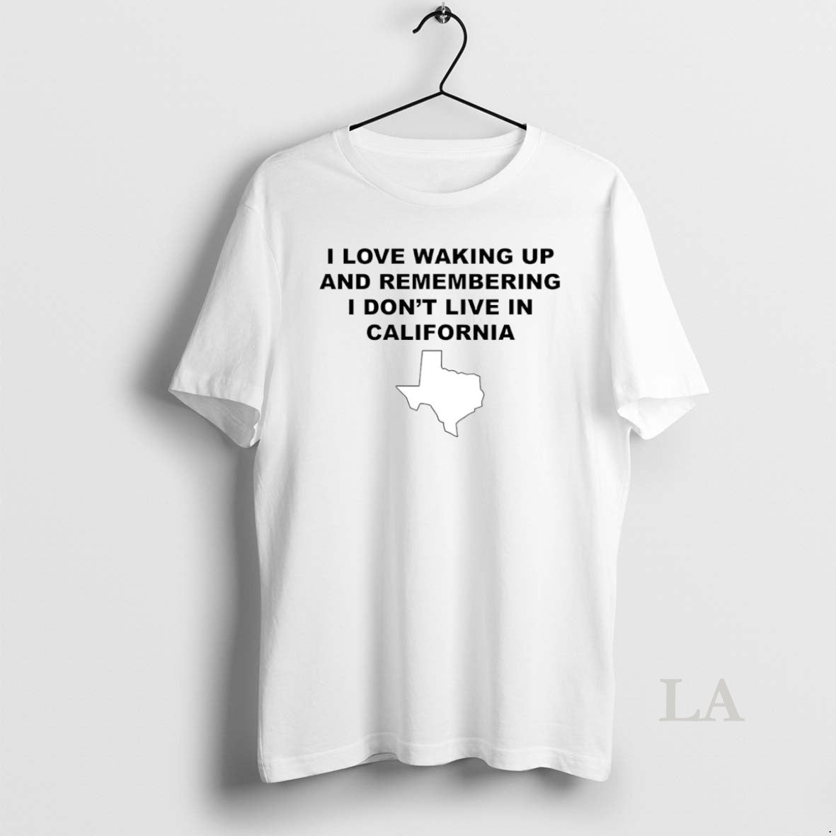 Original I Love Waking Up And Remembering I Dont Live In California Circle T-Shirts, Hoodie, Sweatshirt | PopFlextees.com