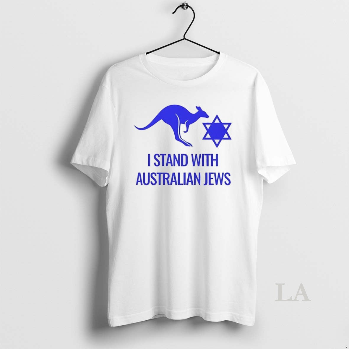Original I Stand With Australian Jews For Bondi Australia Kangaroo Logo T-Shirts, Hoodie, Sweatshirt | PopFlextees.com